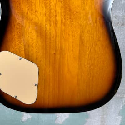 Vintage REVO Series 'Midline' Guitar ~ Two-Tone Sunburst image 10