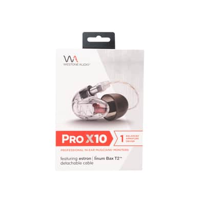 Westone Audio AMPRO X10 Single Driver Musician IEM with Passive Ambience image 5
