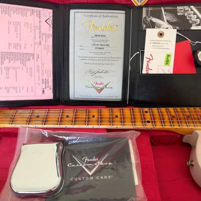 2024 Fender Custom Shop Limited Edition ’53 Telecaster Relic – Antique White image 19