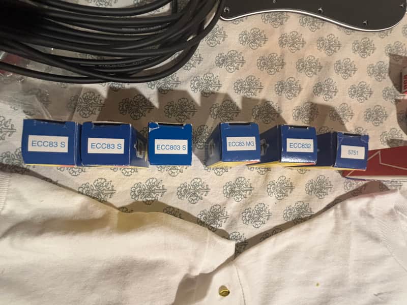Lot of 6 JJ Electronic ECC83S / 12AX7 Preamp Tube - Clear Glass image 1