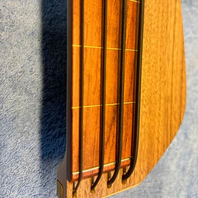 MihaDo Custom Fretless Travel Bass – 22” Scale – Handmade – Includes Spare Electronics image 3