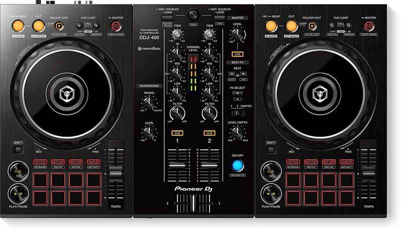Pioneer DDJ-400 2-Channel DJ Controller for Rekordbox DJ image 1