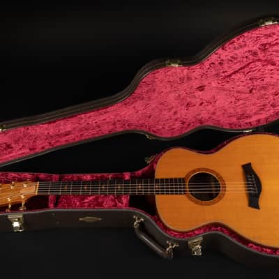 2004 Taylor 714-L30 Limited Edition 30th Anniversary - Natural | USA Grand Auditorium Fallen Leaves Inlays Pickup | OHSC image 23