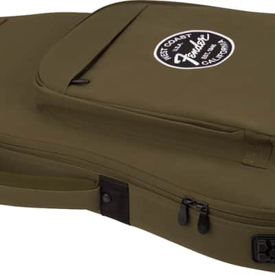Fender Troubadour Electric Guitar Gig Bag Olive image 6