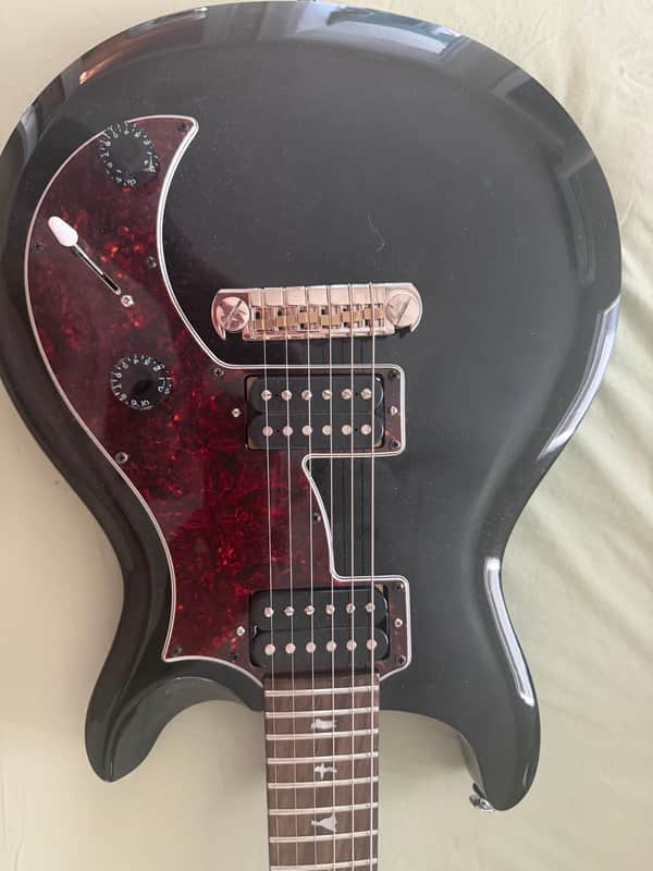 PRS SE Mira Black w/ Hardshell Case image 1