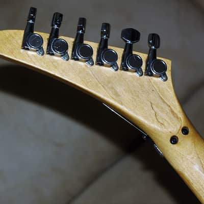 Vintage & Rare Vintage 1986 All Original! Kramer Focus F6000 5 digit Neck Plate, Made by ESP Japan ! image 15