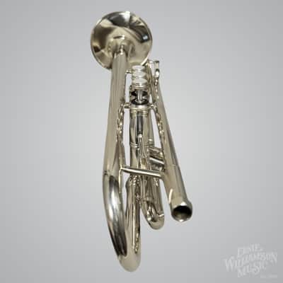 Bach Strad #37 Trumpet, Silver Plated image 6