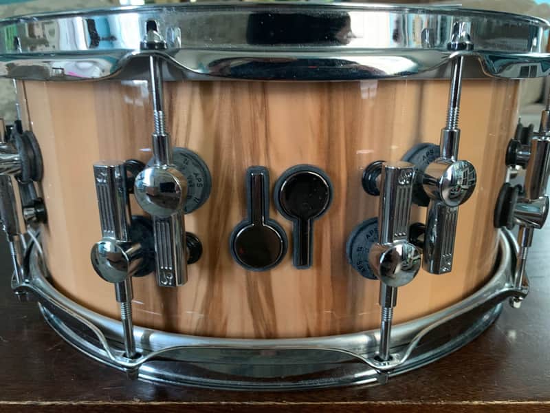 Sonor SQ2 Snare Drum 14 x 6 Medium Maple - High Gloss image 1