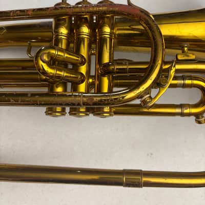 King 1120 Mellophone in F w/ Original Case & Accessories image 12