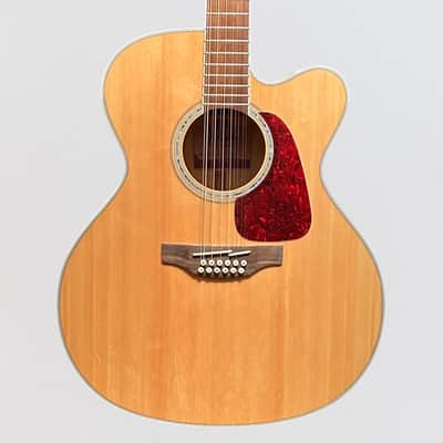 Takamine GJ72CE-12 G Series Jumbo Cutaway 12-String Acoustic Electric Guitar - Natural image 1