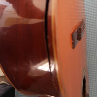 Project Vintage 1960s Silviano Herrera Classical Guitar H-Sil Mariachi Studio Project Crack On Lower Bout Rarely Listed For Sale Paracho Mexico Mexican Jesus Herrera image 15