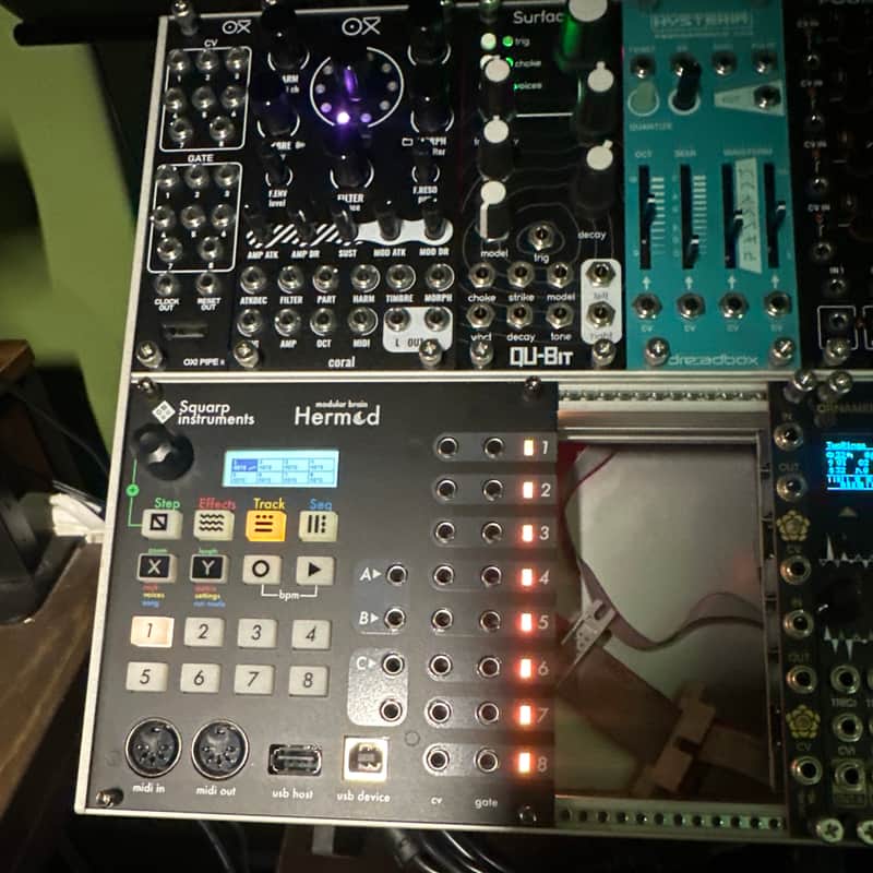 Squarp Instruments Hermod Modular Brain 2017 - 2019 Black image 1