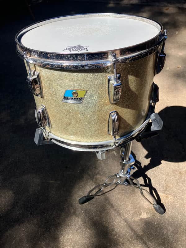 Ludwig Blue & Olive Badge 1972 - Sparkle image 1