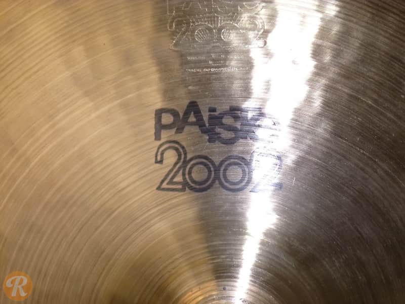 Paiste 14" 2002 "Black Label" Sound Edge Hi-Hat Cymbals (Pair) 1971 - 1980 image 3