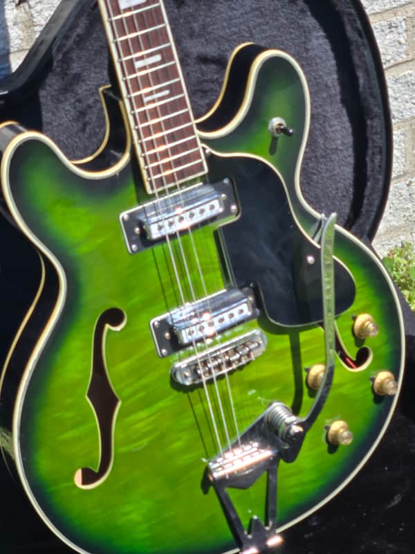 60's "CROWN" Matsumoku JAPAN hollowbody image 1