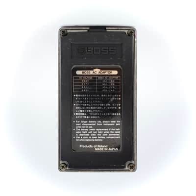 Boss BF-2 Flanger 1981 Made In Japan Black Label ACA Vintage Guitar Effect Pedal 081200 image 4