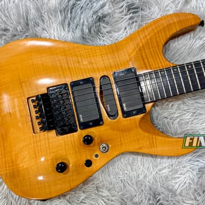 ESP Custom Shop Horizon HSH EMG Natural Flame Maple Top w/OHSC MIJ Japan image 2