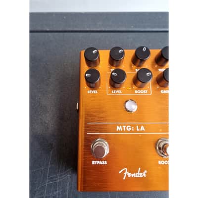 fender mtg LA - Tube Boost - Like New w/ Original Box & Manuals image 7