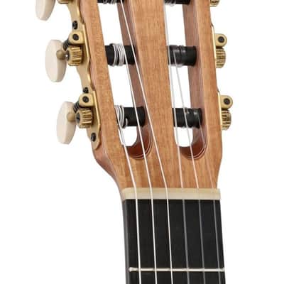 Manuel Rodriguez Tesoro De Camerun Limited Edition Solid Cedar Top & Cedar Neck 6-String Classical Acoustic-Electric Guitar w/Hard Case image 9