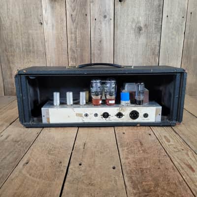 Marshall JTM45 MKII 1966 Plexi 50 Watt Head Serviced - Black image 14