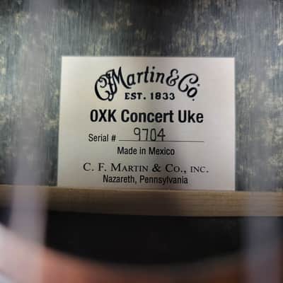 Martin 0XK Concert Ukulele - Natural image 13