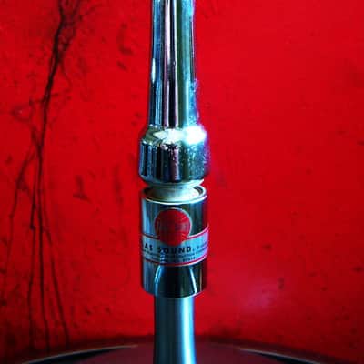 Vintage RARE 1960's Atlas Sound DS9 microphone desk stand w VM-1 vibration mount DS5 DS6 DS7 DS14 Shure Turner RCA image 4