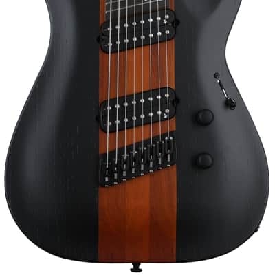 Schecter C-8 Multiscale Rob Scallon 8-string Electric Guitar - Satin Dark Roast image 2
