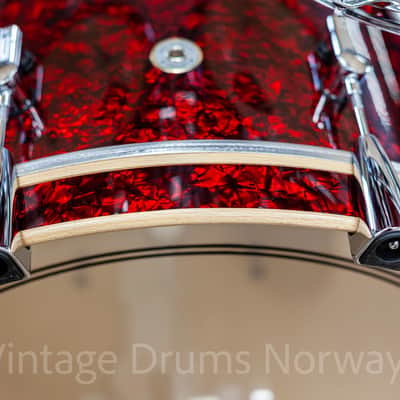 Sonor Momentum Maple Red Pearl 5pc Shell Pack – Made in Germany – New image 15