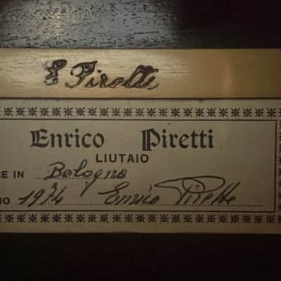 Enrico Piretti 1974 – masterpiece of a classical guitar - exquisite sound qualities + fine inlays - check video! image 19