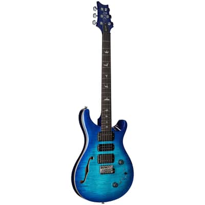 PRS Paul Reed Smith SE Special Semi-Hollow Electric Guitar (with Gig Bag), Lake Blue image 2