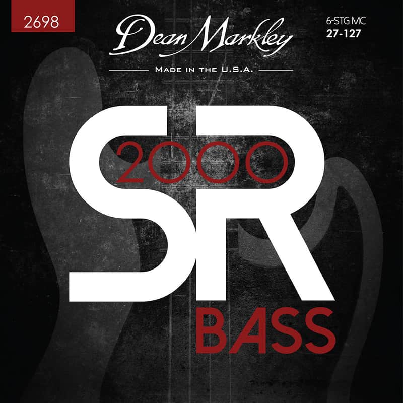 Dean Markley SR2000 High Performance Bass Guitar Strings Medium Custom 6 String 27-127 image 1