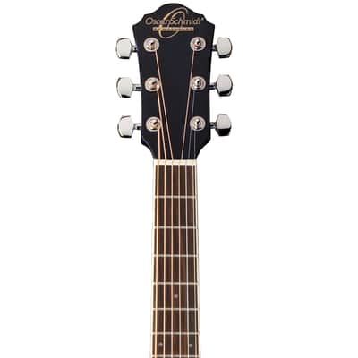 Oscar Schmidt OGHSB 1/2 Size Acoustic Guitar Kit with Gig Bag, Black image 4