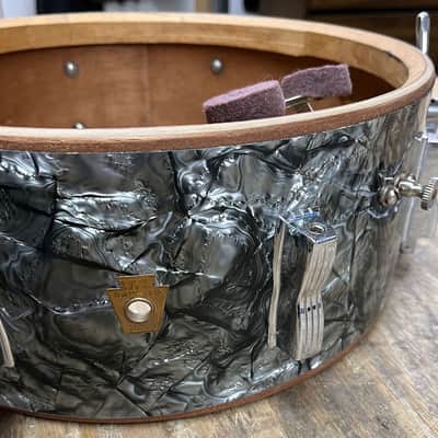 Vintage Early 1950s WFL Buddy Rich Model Super Classic Snare Drum image 9