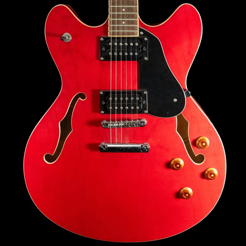 Washburn HB-30 Semi Hollow - Red image 1