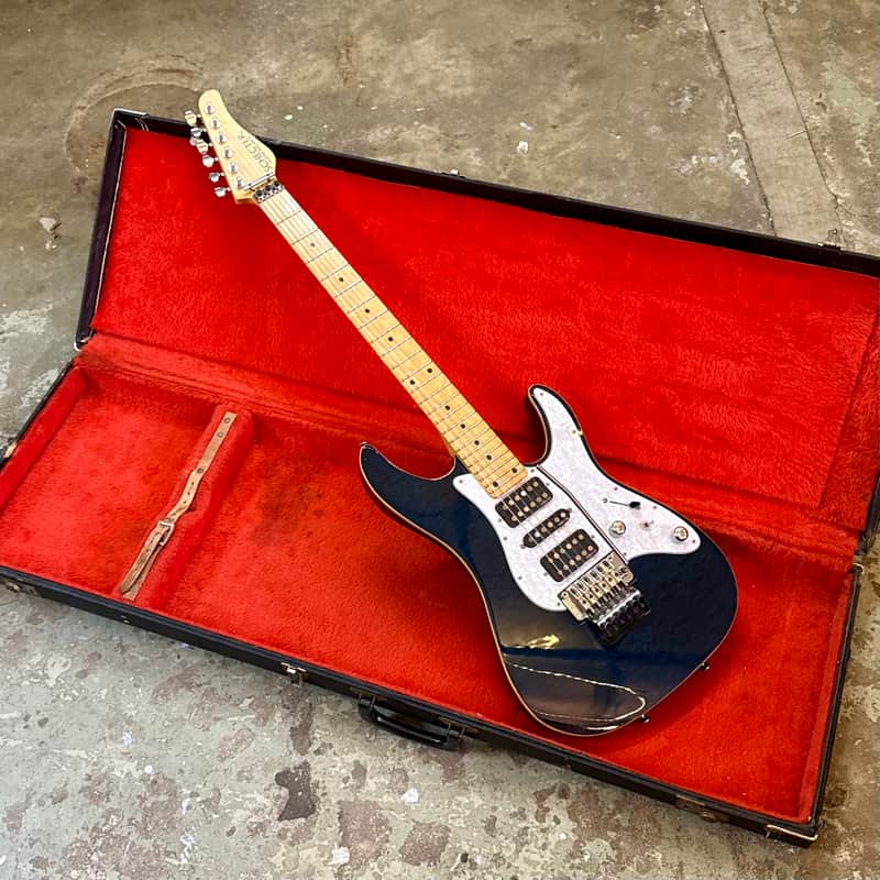 Schecter Schecter NV-III-24-AS 2009 - Trans blue Ash HSH super strat original vintage MIJ japan image 1