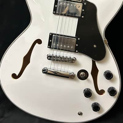 Rafferty Semi Hollow - White image 5