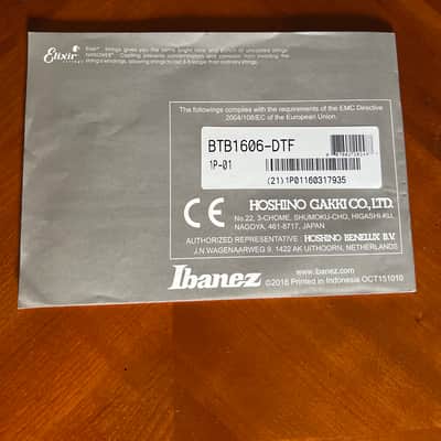 Ibanez BTB1606 Deep Twilight Flat image 25