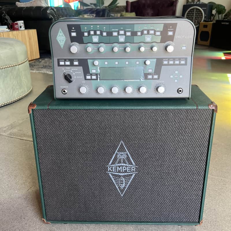Kemper Profiler PowerHead MK1 & Passive Kabinet K12K-200 Bundle - Green Bild 1