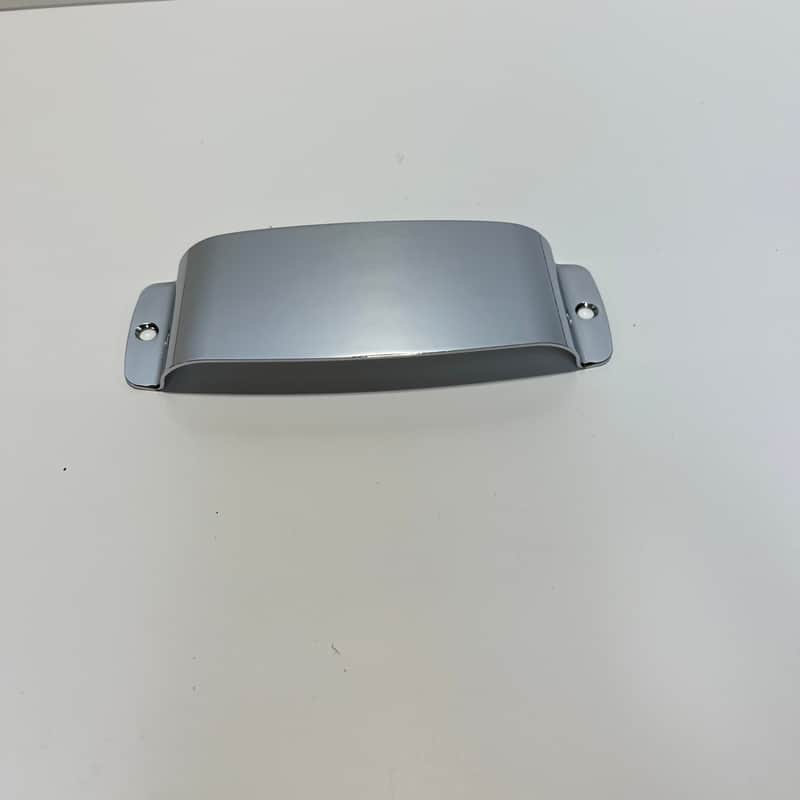 New Jazz Bass Chrome Neck Pickup Metal Cover Plate J bass image 1