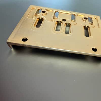 Gotoh 206 Omni Adjust Bass bridge plate 1987-1994 - Gold image 4