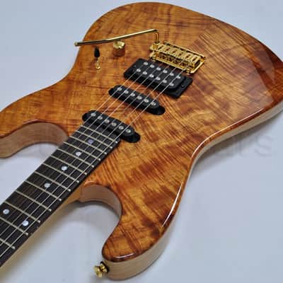 Schecter California Custom Elite Koa Top USA Custom Shop Electric Guitar image 6