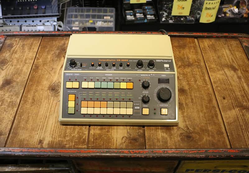 Roland CR-8000 CompuRhythm 1980s - White image 1