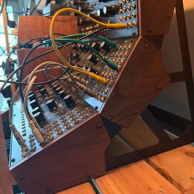 3x Moog Mother-32 with 3 tier image 3