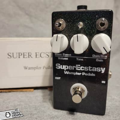 Wampler SuperEcstasy Overdrive Effects Pedal w/ Box Used