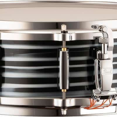 Pearl Masters Maple Pure Snare Drum - 5 x 14-inch - Black Oyster Swirl image 2