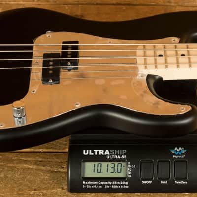 Fender Limited Edition 50th Anniversary Iron Maiden Steve Harris Precision Bass - Maple Satin Black image 9
