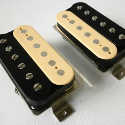 Q pickups 1959 PAF ZEBRA Humbucker VINTAGE CORRECT Clones 59 60 Fits Gibson Greco image 6