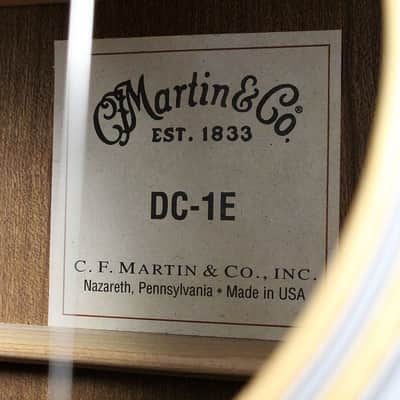Used Martin DC1E Dreadnought Acoustic Electric Guitar Natural image 11