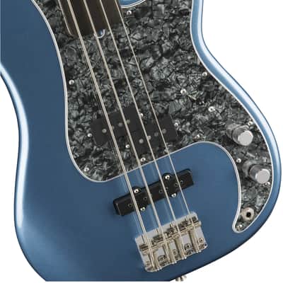 FENDER - Tony Franklin Fretless Precision Bass  Ebony Fingerboard  Lake Placid Blue - 0190085802 Bild 3
