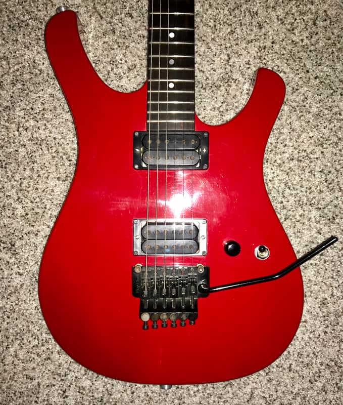 1985 Larrivee RS-2, Electric Guitar, Red W/ Orig Hard Case | Reverb
